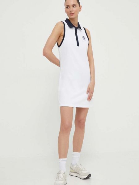 Sukienka mini dopasowana Guess biała