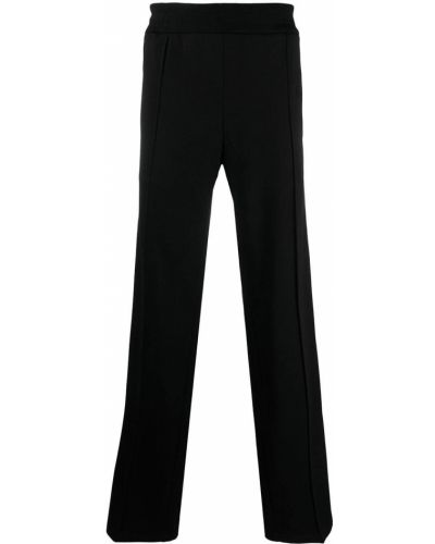 Sportovní kalhoty s výšivkou Versace černé