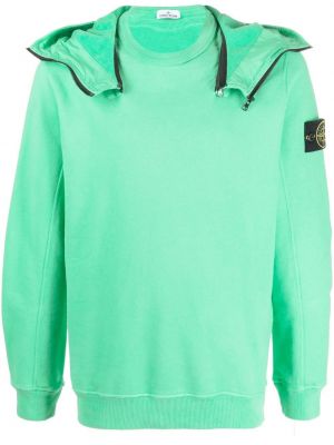 Hettegenser Stone Island grønn