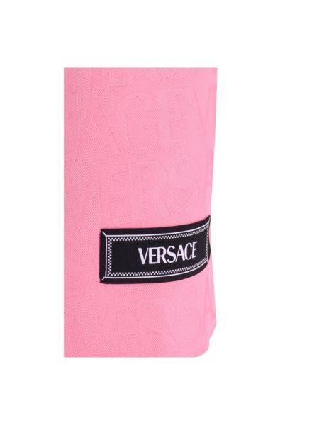 Blazer de lana Versace rosa