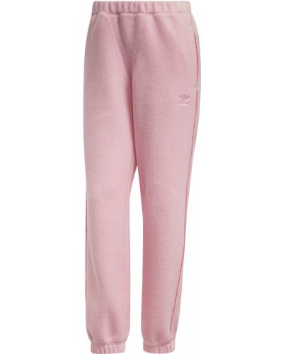 Pantaloni sport cu croială lejeră Adidas roz