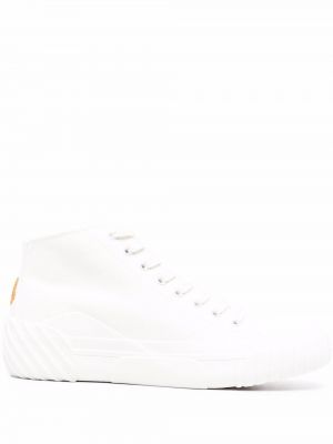 Sneakers a righe tigrate Kenzo bianco