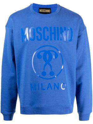 Sweatshirt Moschino blå