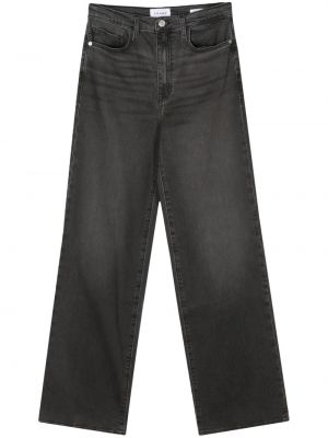 Straight fit džíny Frame černé