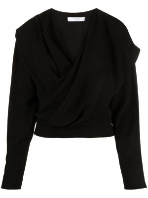 Асиметрична блуза Iro черно