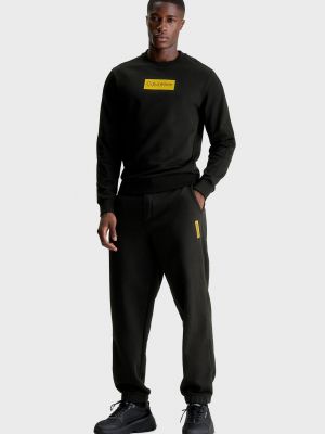 Чорні спортивні штани вільного крою Calvin Klein