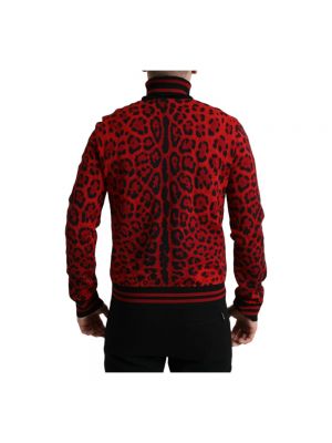 Jersey cuello alto Dolce & Gabbana rojo
