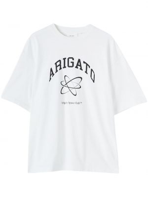 Тениска с принт Axel Arigato бяло