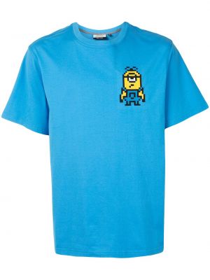 Camiseta Mostly Heard Rarely Seen 8-bit azul
