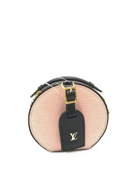 Cartera de cuero retro Louis Vuitton Vintage rosa