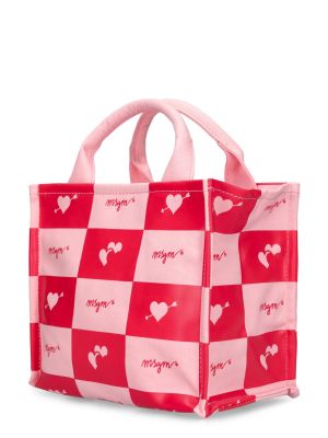 Bavlněná taška Msgm růžová