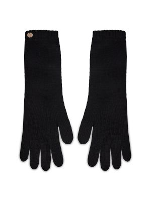 Černé rukavice Coccinelle