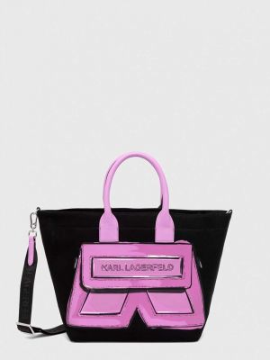 Чанта черно Karl Lagerfeld