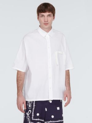 Chemise en coton Jacquemus blanc