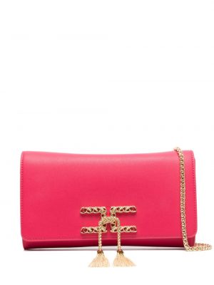 Чанта за ръка Elisabetta Franchi розово
