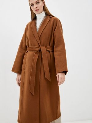 Пальто Trussardi, коричневое