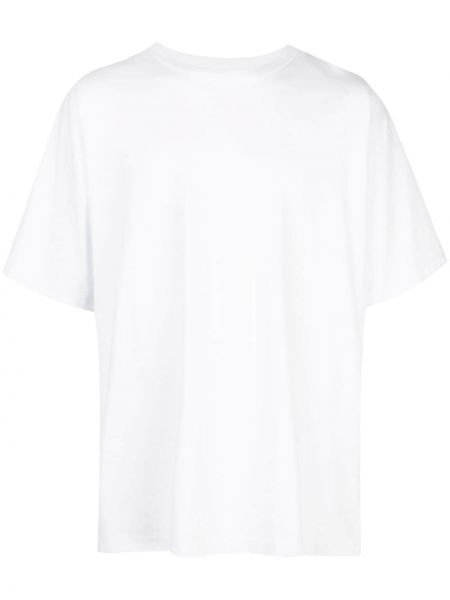 Koszulka bawełniana oversize relaxed fit John Elliott - biały