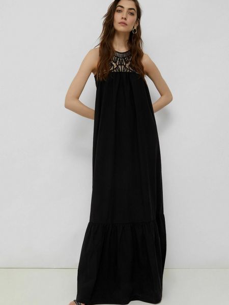 Sukienka długa Liu Jo Jeans czarna
