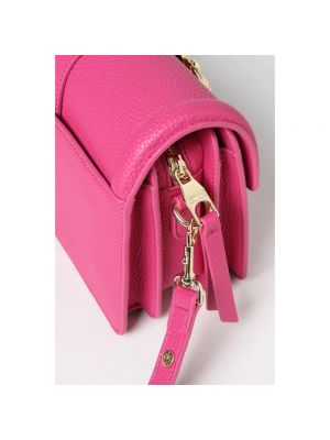 Bolsa de hombro Versace Jeans Couture rosa