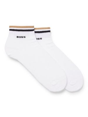 Nízké ponožky Boss bílé