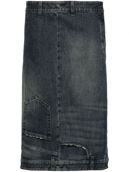 Denimnederdel Balenciaga blå