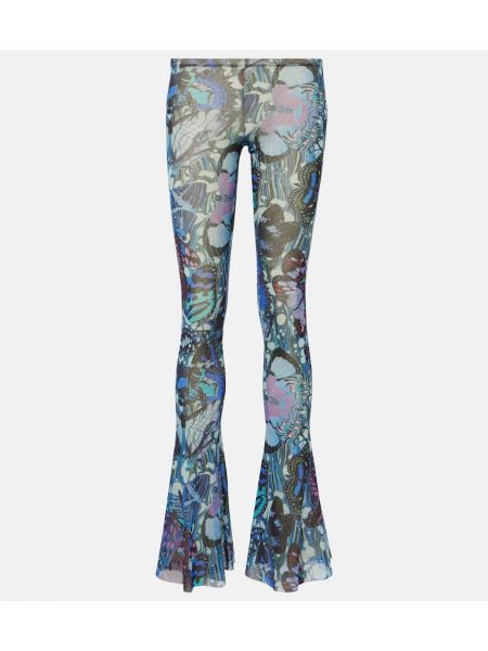 Pantalon large Jean Paul Gaultier bleu