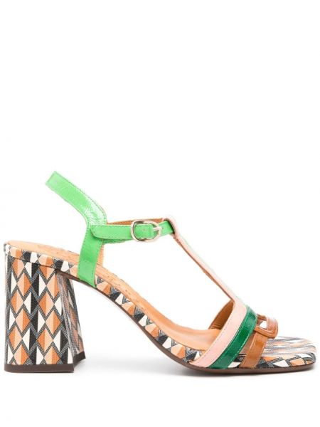 Kožené sandály Chie Mihara zelené
