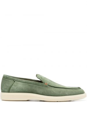 Pantofi loafer Santoni verde