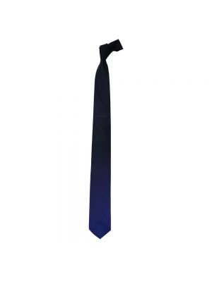 Krawat żakardowy Salvatore Ferragamo niebieski