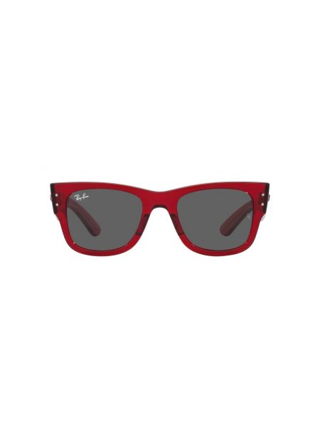Okulary przeciwsłoneczne Ray-ban czerwone