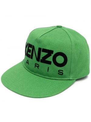 Șapcă cu broderie Kenzo verde