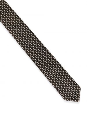 Šilkinis siuvinėtas kaklaraištis Dolce & Gabbana