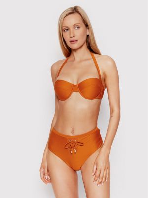 Bikini Emporio Armani pomarańczowy