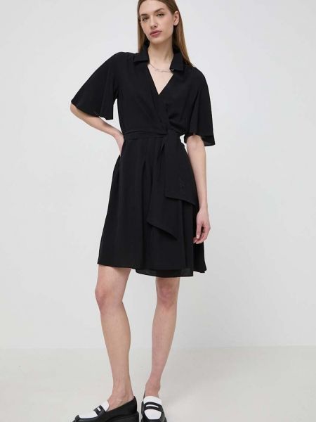 Czarna sukienka mini Karl Lagerfeld