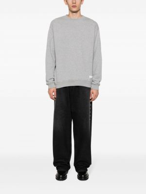 Sweatshirt aus baumwoll mit rundem ausschnitt Undercover grau