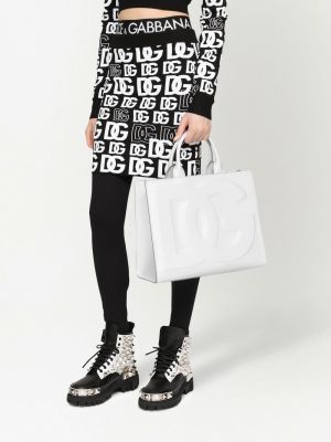 Shopper handtasche Dolce & Gabbana weiß