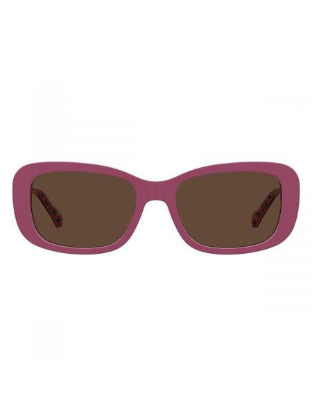 Okulary przeciwsłoneczne Love Moschino fioletowe