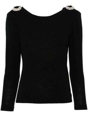 Vlnený sveter Valentino Garavani Pre-owned čierna
