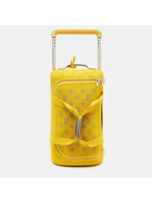 Torba podróżna Louis Vuitton Vintage żółta