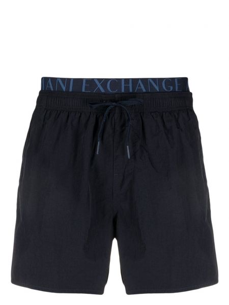 Pantaloni scurți Armani Exchange albastru