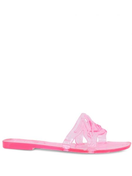 Прозрачни ниски обувки Karl Lagerfeld розово