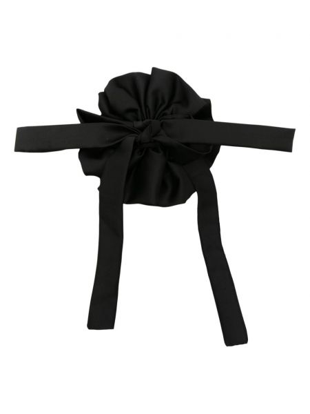 Naszyjnik w kwiatki Atu Body Couture czarny