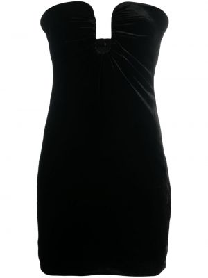 Βελούδινη κοκτέιλ φόρεμα Roland Mouret μαύρο
