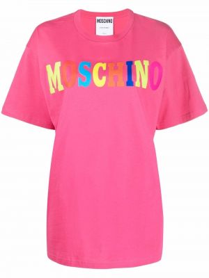 T-shirt Moschino rosa