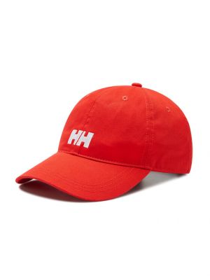 Kepurė su snapeliu Helly Hansen raudona