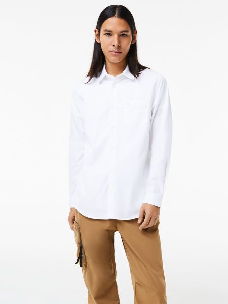 Camisa slim fit Lacoste blanco