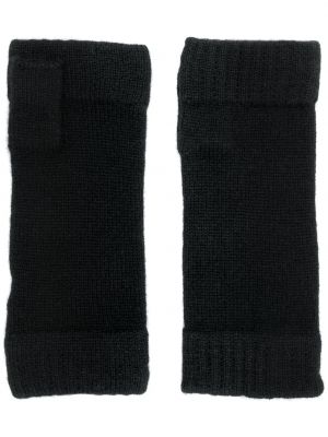 Πλεκτά γάντια N.peal μαύρο