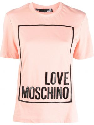 Pamut póló Love Moschino