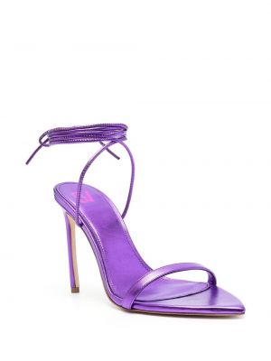 Sandales en cuir Bettina Vermillon violet