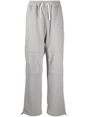 Pantalon brodé Izzue gris